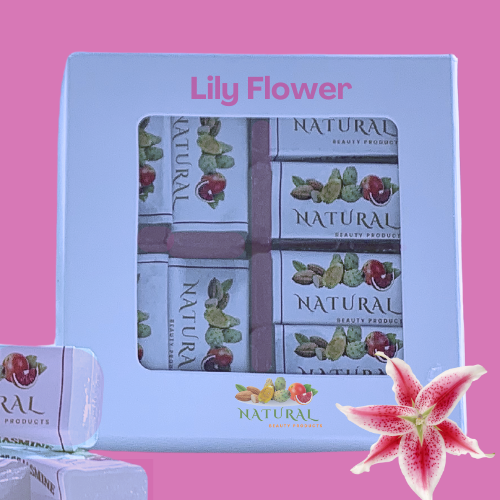 Lily Flower Soap Bar Gift Box